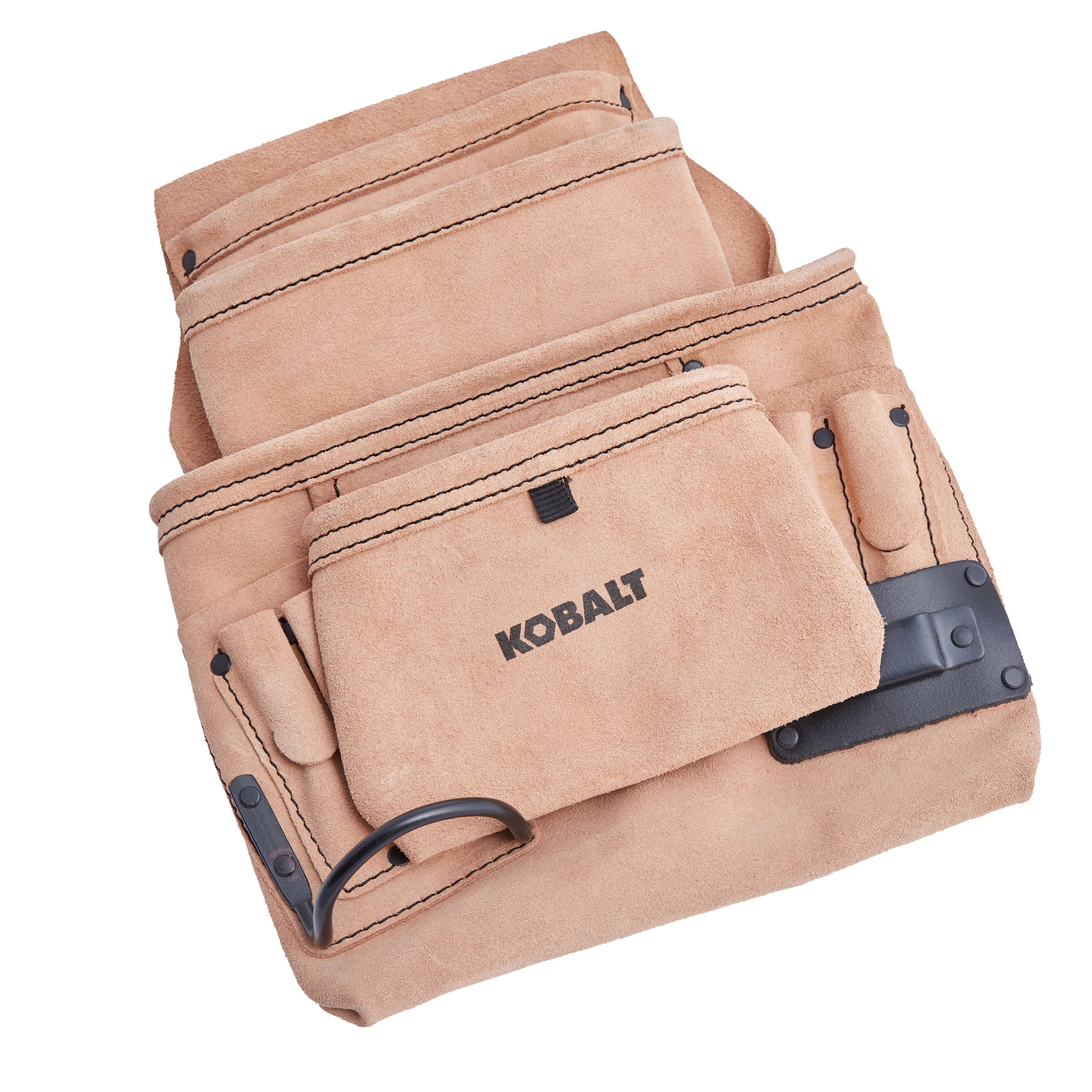 Kobalt Leather General Construction Tool Pouch KB5923 at Lowes.com