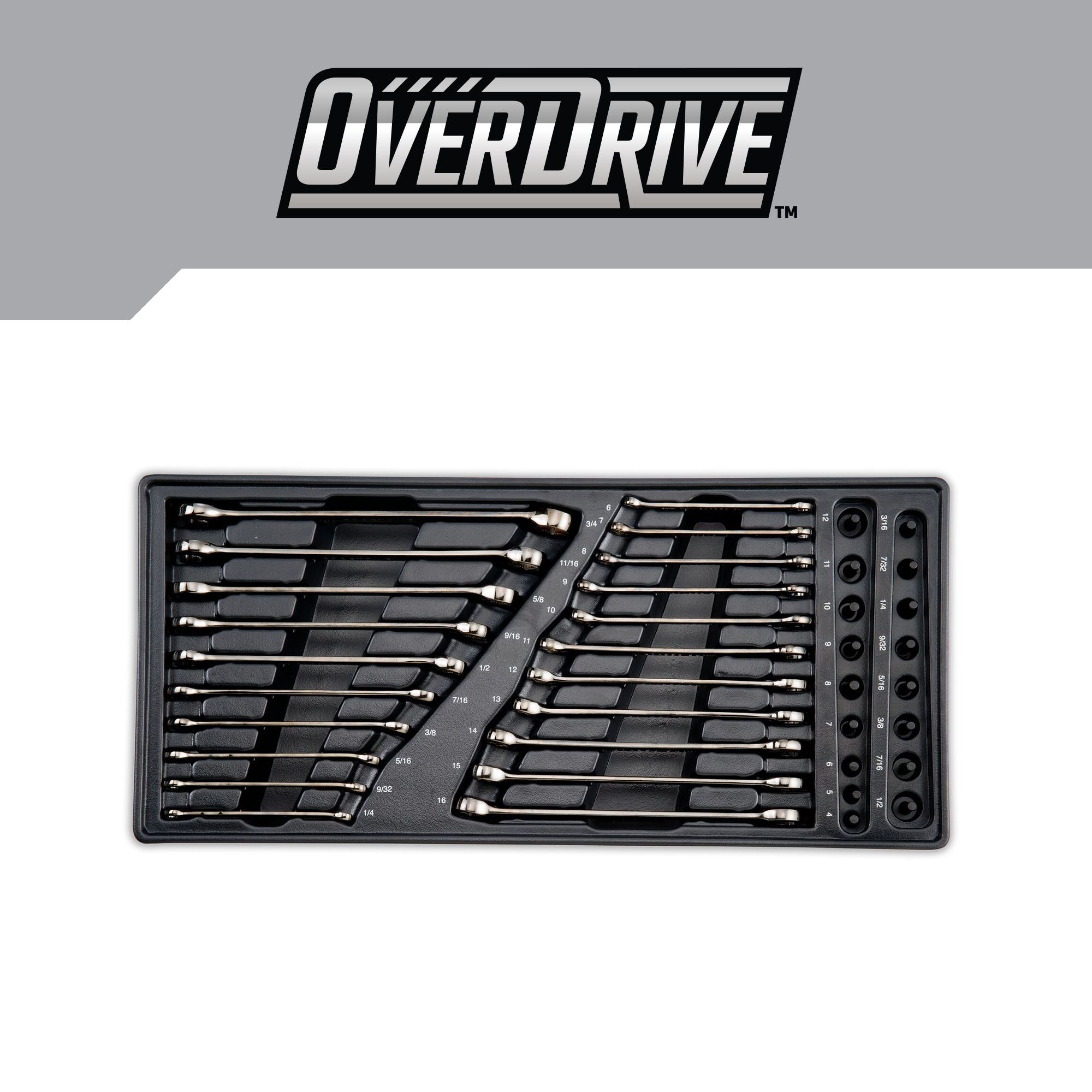 CRAFTSMAN OVERDRIVE 284-Piece Standard (SAE) and Metric Gunmetal