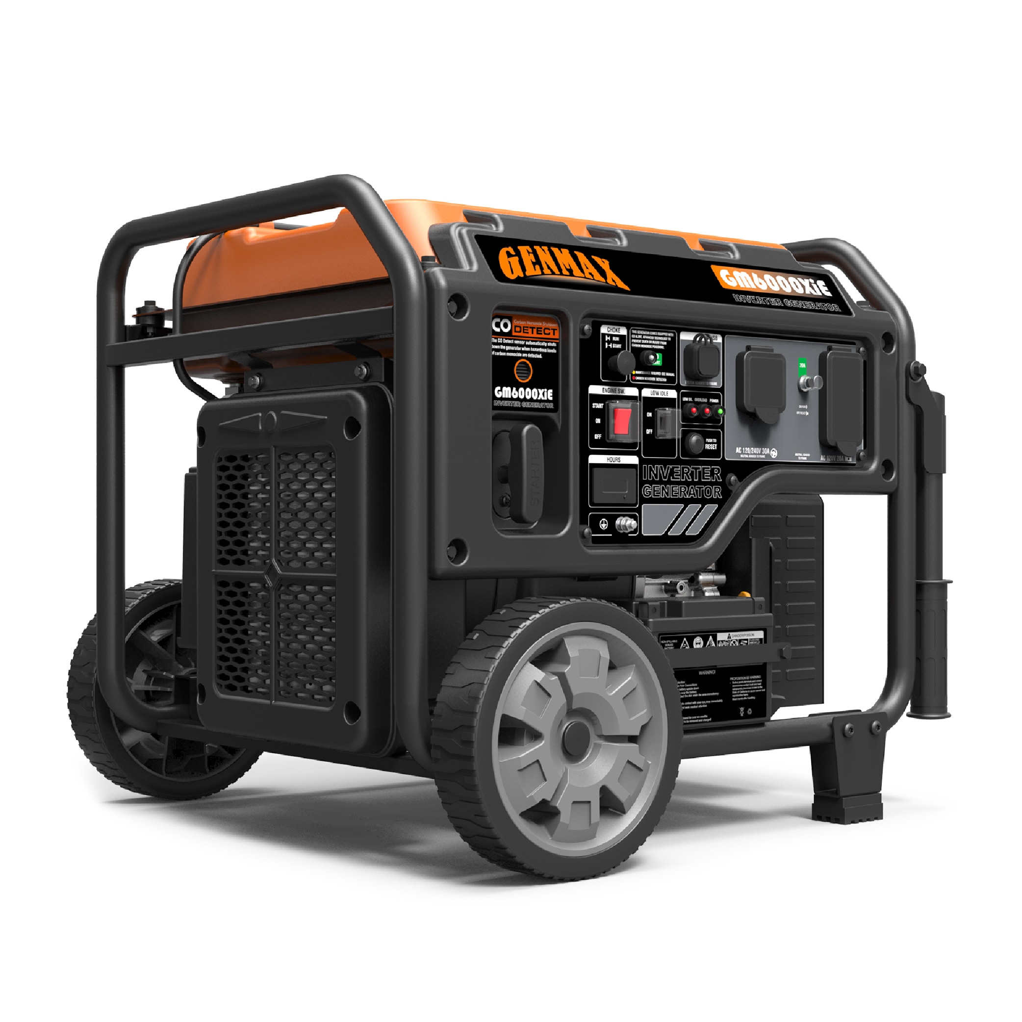 GENMAX GM 6000-Watt Inverter Generator GM6000XIE at Lowes.com