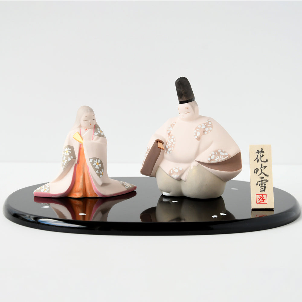 京陶人形 花吹雪 / 小田益 | 京都の伝統工芸品の通販サイト – MOCAD