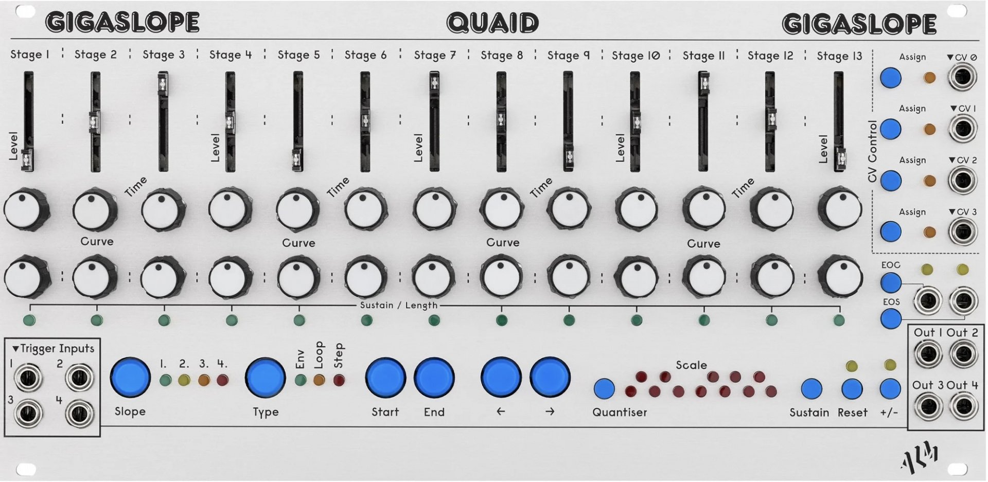 ALM Busy Circuits Quaid Gigaslope - Eurorack Module on ModularGrid