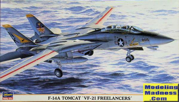 Hasegawa 1/72 F-14A 'VF-21 Freelancers', previewed by Scott Van Aken