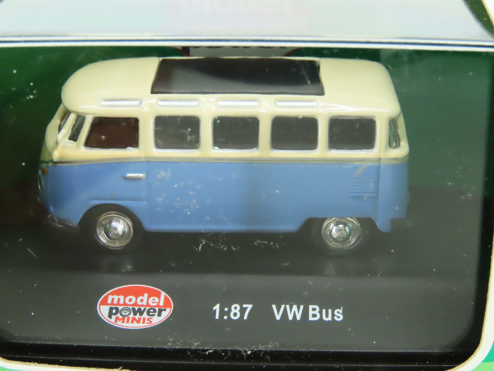 HO Scale Model Power Minis #19161 Volkswagen VW T1 Samba Bus