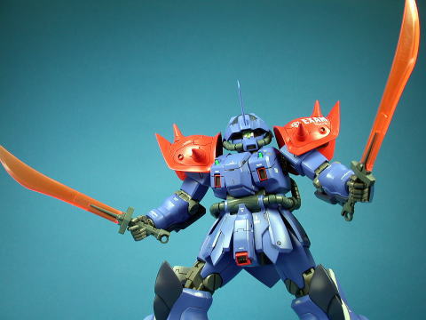 MODEL RUNNER 切り込み隊長 1/100 ｲﾌﾘｰﾄ改(MG F2ｻﾞｸ改造)