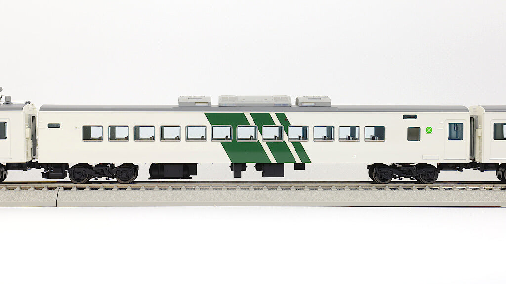 天賞堂 [55057] 185系200番代 踊り子色（JR晩年仕様）7両セット (1:80