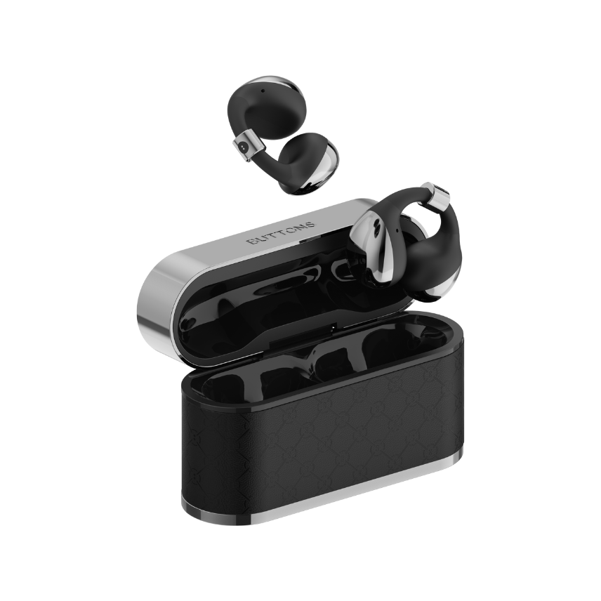 モダニティ BUTTONS CLIP シルバーブラック Amazon.co.jp: BUTTONS