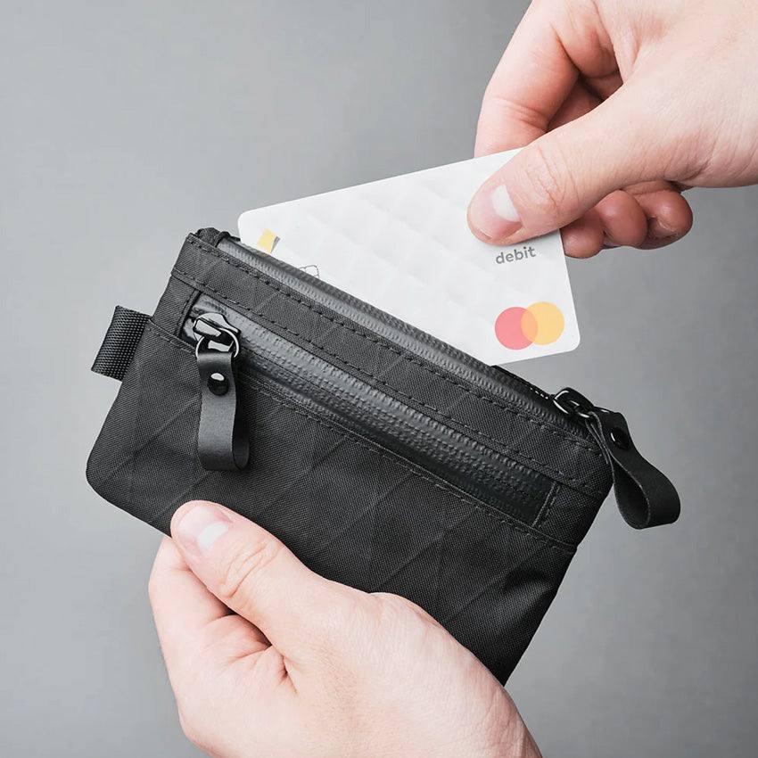 Alpaka Zip Pouch - Black VX21