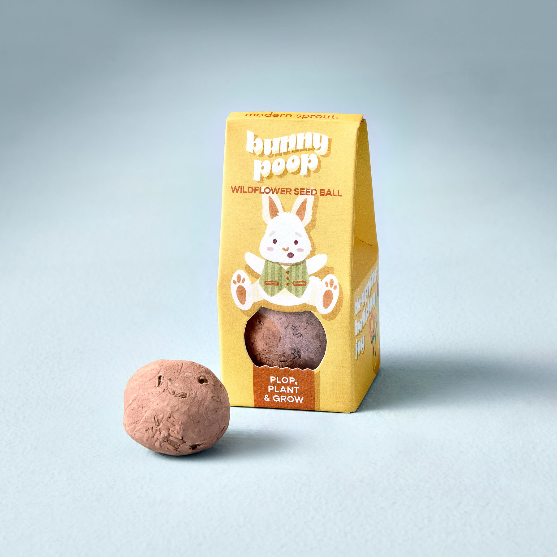 Easter Plops | Non-Invasive Wildflower Seeds | Nutrient-Rich Clay