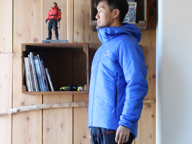 テント泊シーズン必須インサレーション ARC'TERYX Nuclei FL Jacket