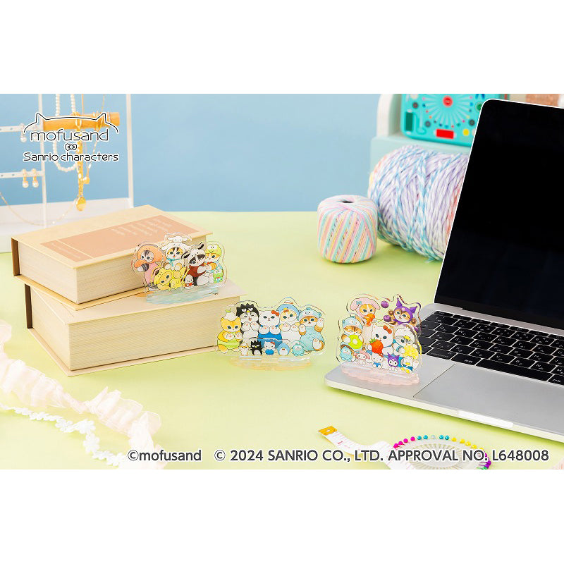 mofusand×サンリオキャラクターズ 大きめレイヤーアクリルスタンド
