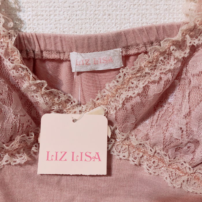 LIZ LISA リズリサ 総レース キャミソール チュニック お花付 LIZ LISA