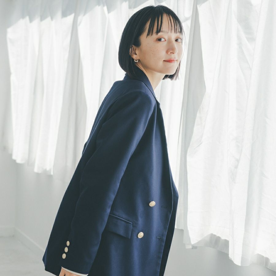 ダブルブレストジャケット(ネイビー) 紺ブレ | もりのがっこう公式