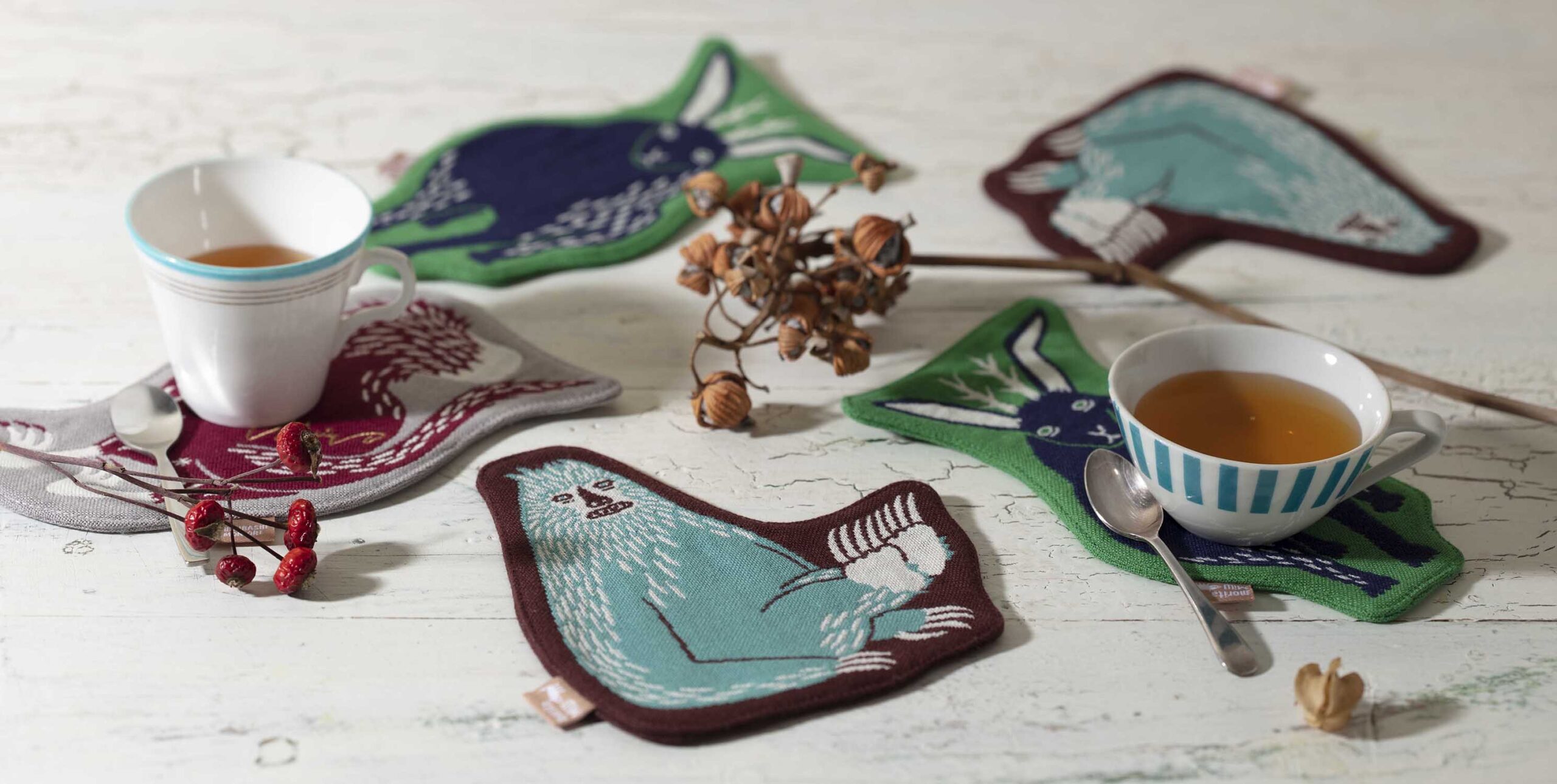 お待たせしました！ MiWランチョンマット、 MiWコースター新発売