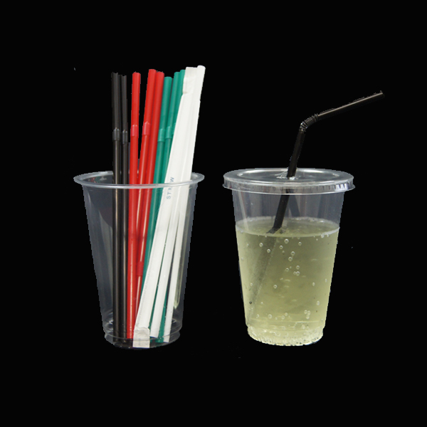 ストロー】フジフレックス透明袋入 黒 6φ×210mm | 包装資材・袋の通販