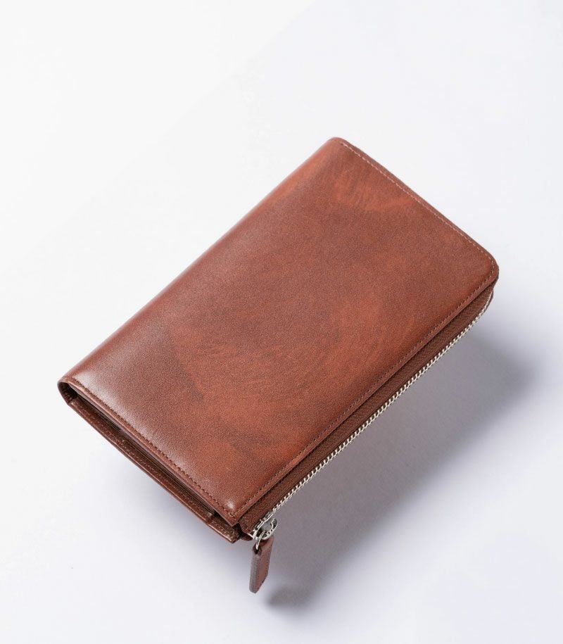 CYPRIS（キプリス）L字ファスナーコンパクトハニーセル長財布｜1ssi