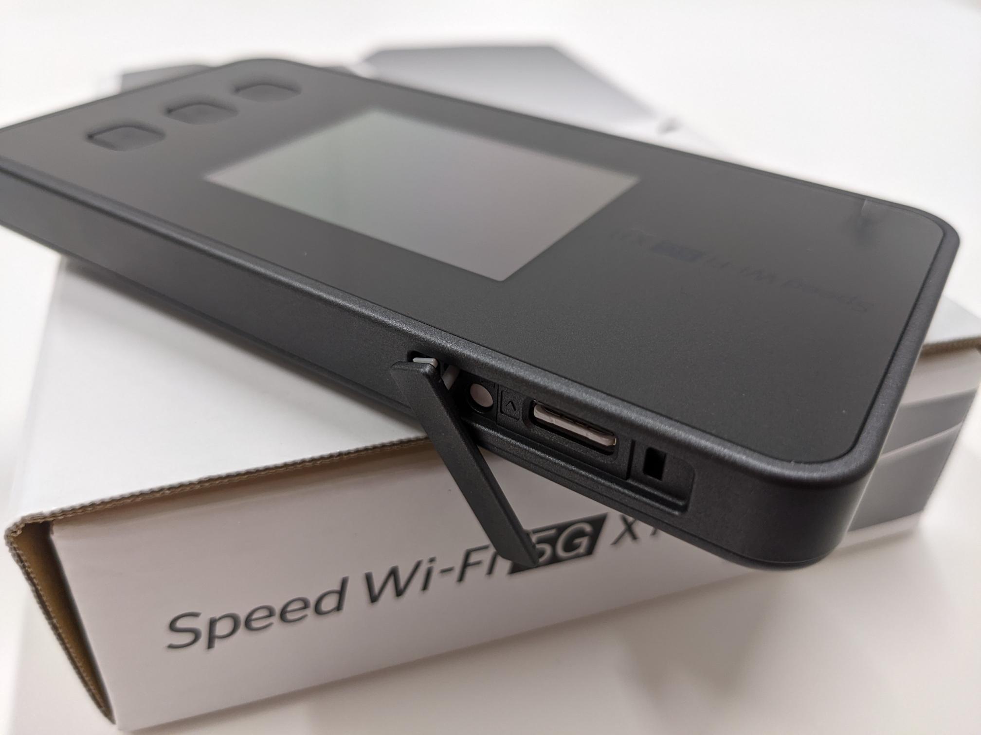 Speed Speed Wi-Fi 5G X11 本体 + 充電ドック/WX04 Wi-Fi 5G X11