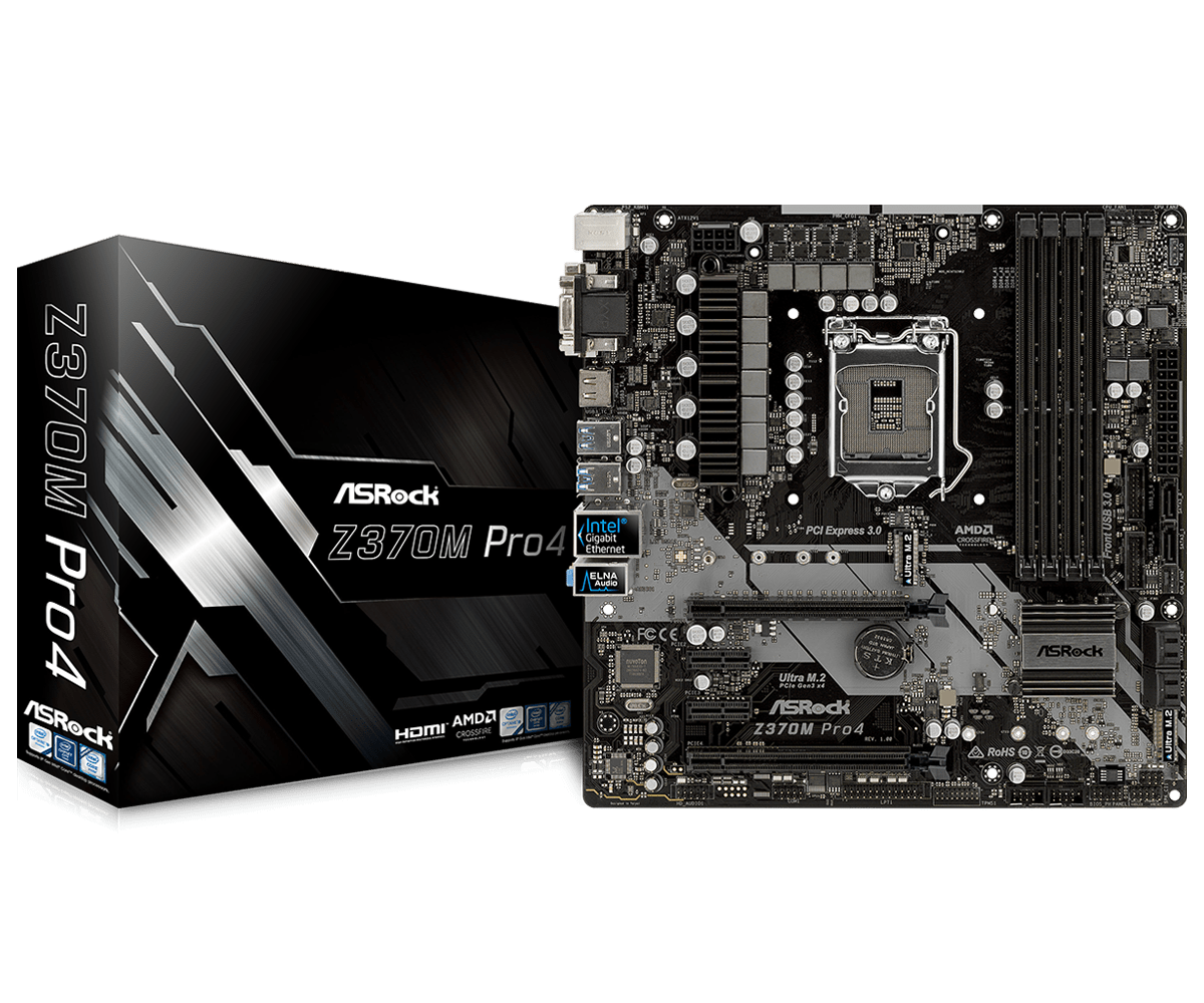 Asrock Z370M Pro4 - Motherboard Specifications On MotherboardDB
