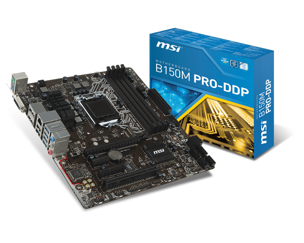 MSI B150M PRO-DDP - Motherboard Specifications On MotherboardDB