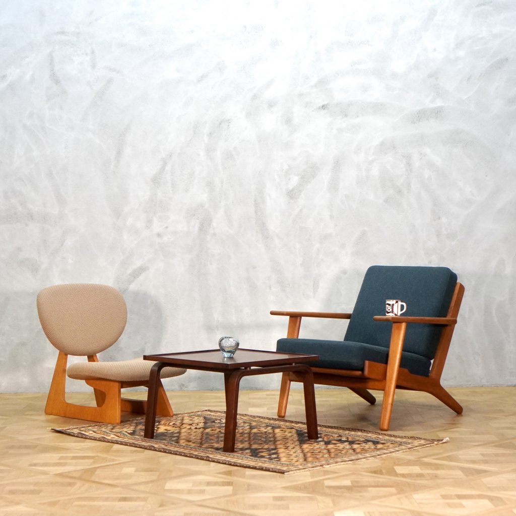 長大作 天童木工 低座椅子 - MOTO FURNITURE 北欧家具 ウェグナー