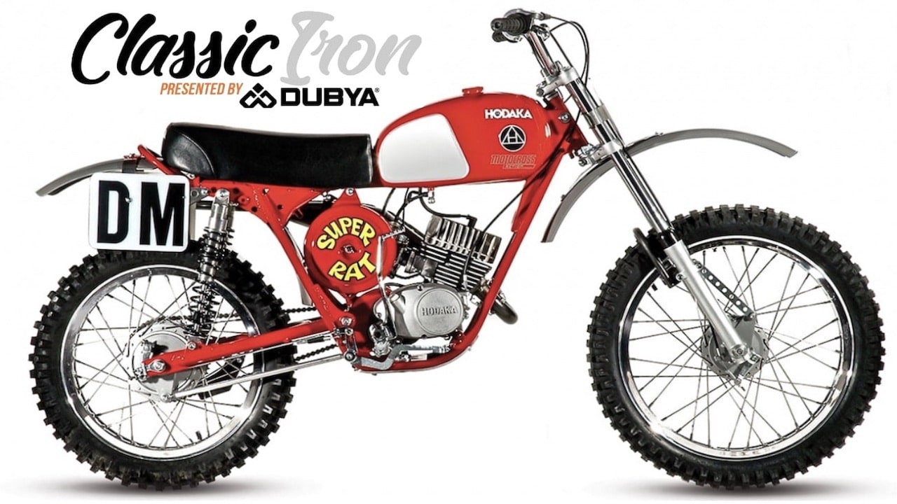 CLASSIC MOTOCROSS IRON: 1969 HODAKA DAVE MILLER SUPER RAT 100