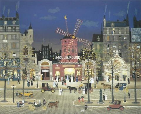 インテリアの絵画をシルクスクリーンの版画で制作したミッシェル