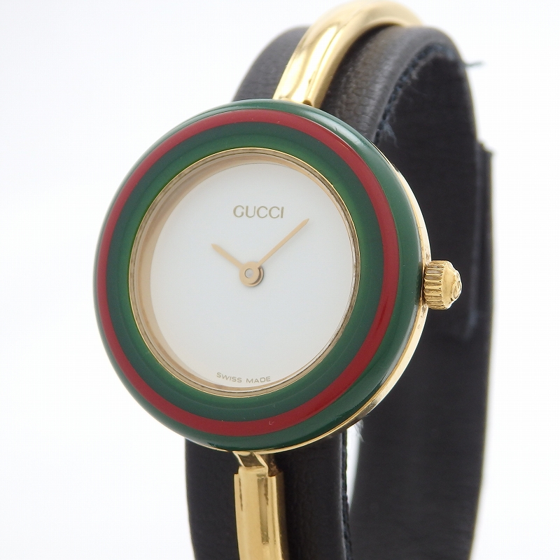GUCCI 11/12.2 チェンジベゼル ホワイト文字盤 – 本橋時計店