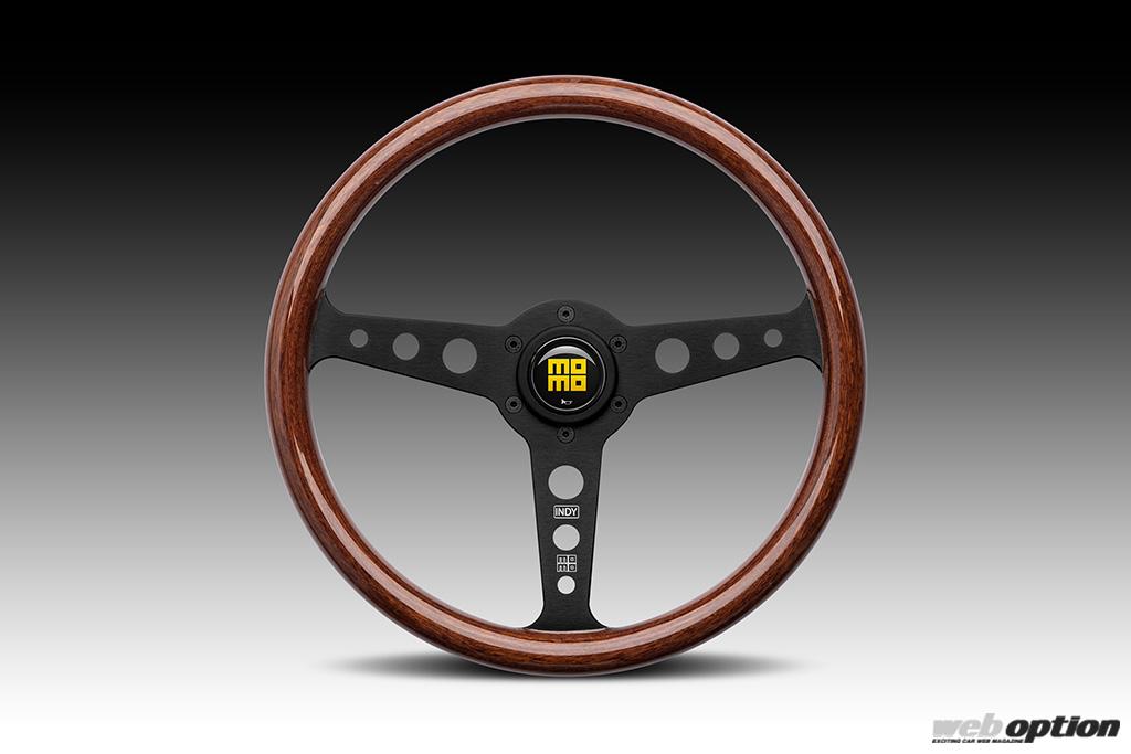 momo モモ INDY インディ 32π ウッドステアリング #エ