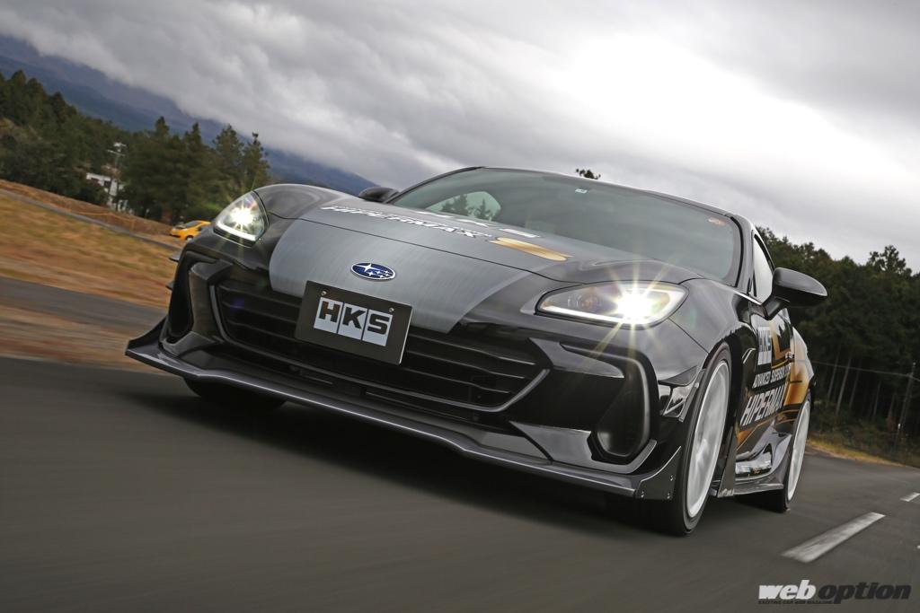 先代の流用ではなくゼロベースで開発中！」HKS流GR86/BRZチューニング