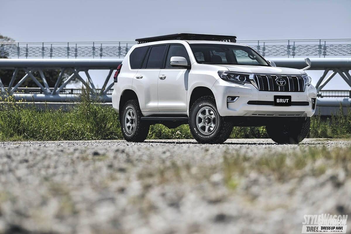 150系プラドにベストな17インチ】アームへの干渉を回避する！ プラド