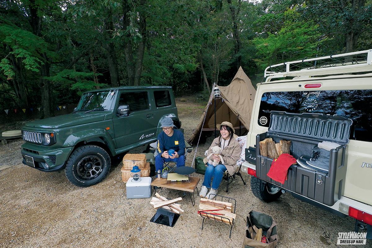 便利すぎる！ ジムニーのリアゲートに装着する、コンテナボックス