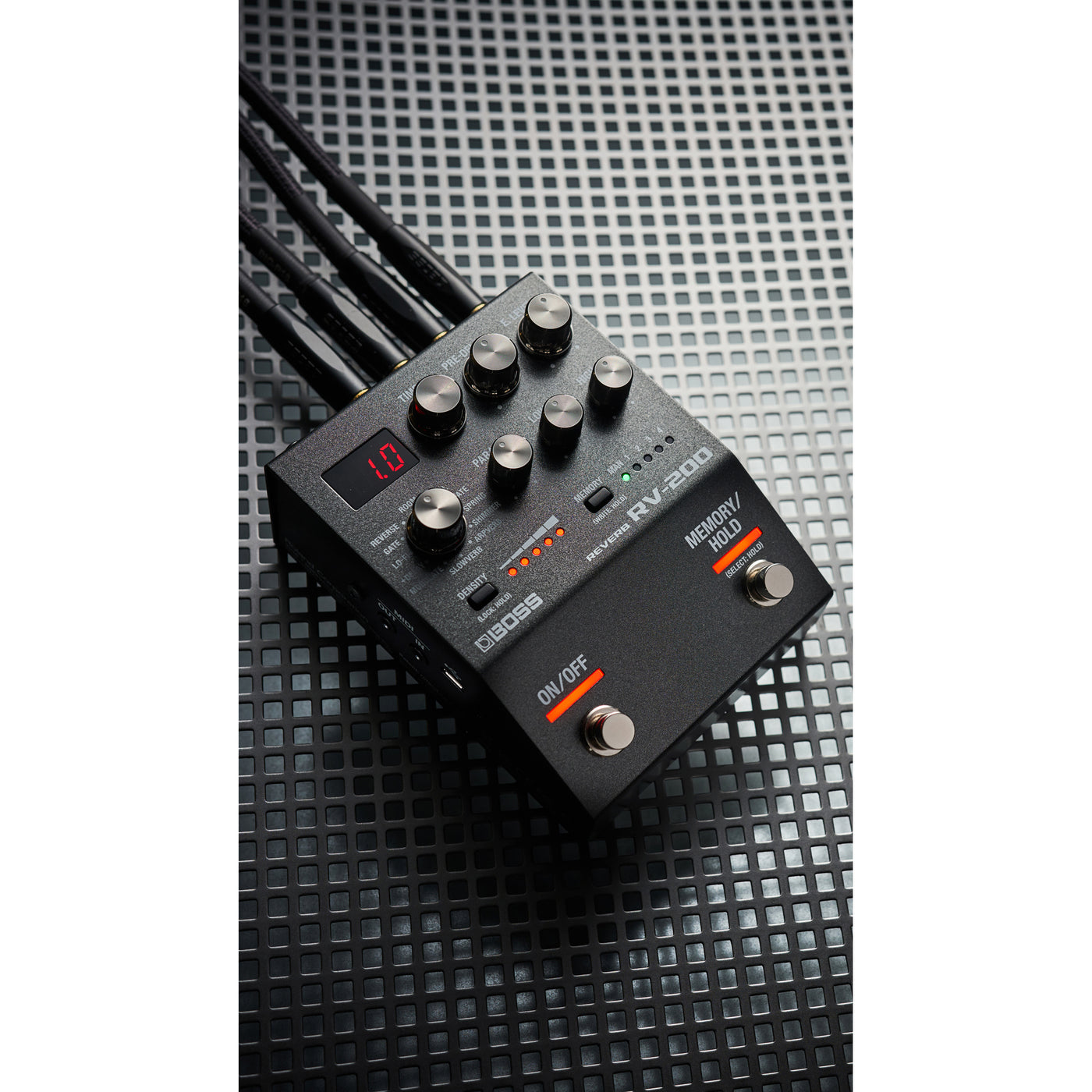 Boss RV-200 Reverb Pedal – Motor City Guitar