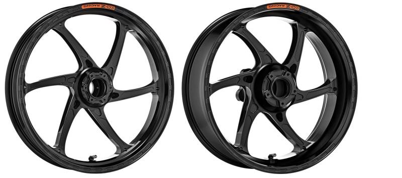 OZ Motorbike GASS RS-A Forged Aluminum Wheel Set: Kawasaki ZX6R