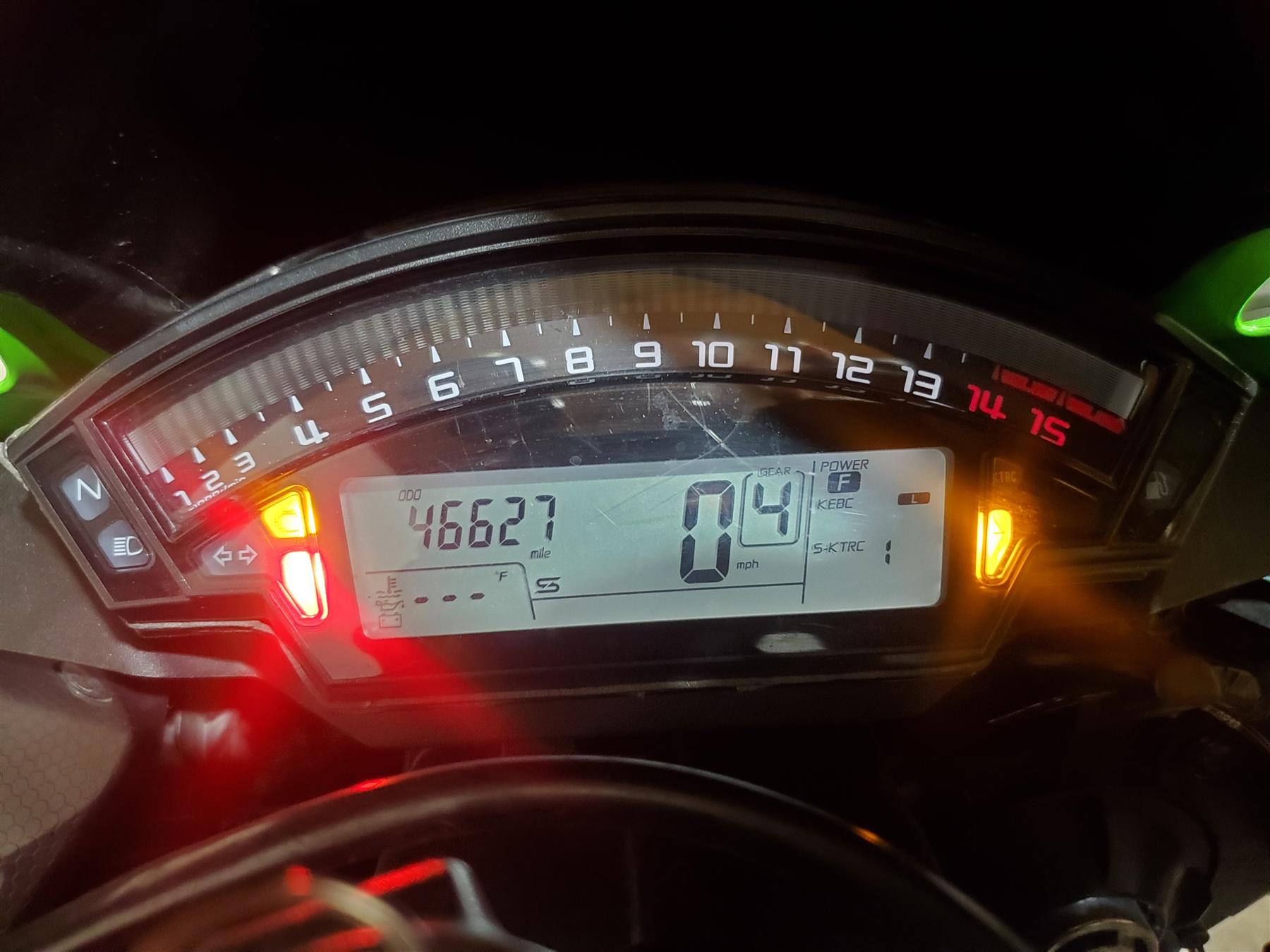 2016 Kawasaki ZX10R Ninja Speedo Gauge Instrument Cluster - 46K