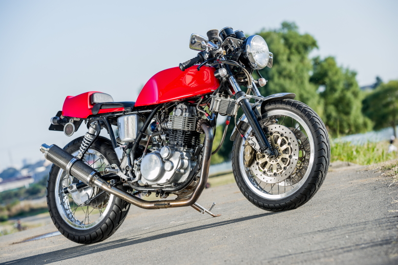 ORANGE BOULEVARD／YAMAHA SR400／No.230 | モトタイムズ MOTO TIMES