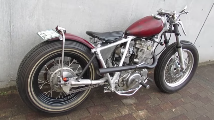 動画紹介…SR400 カフェレーサー 2％ER SR500 チョッパー/チョップ