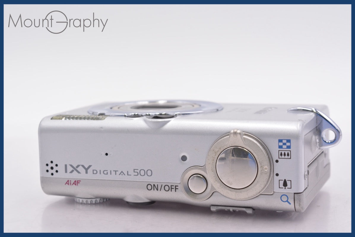 ☆極上美品☆ キヤノン Canon IXY DIGITAL 500 3x バッテリー付属 ☆完