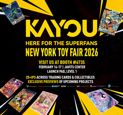 Kayou Makes Its Official New York Toy Fair Debut, Showcasing Major