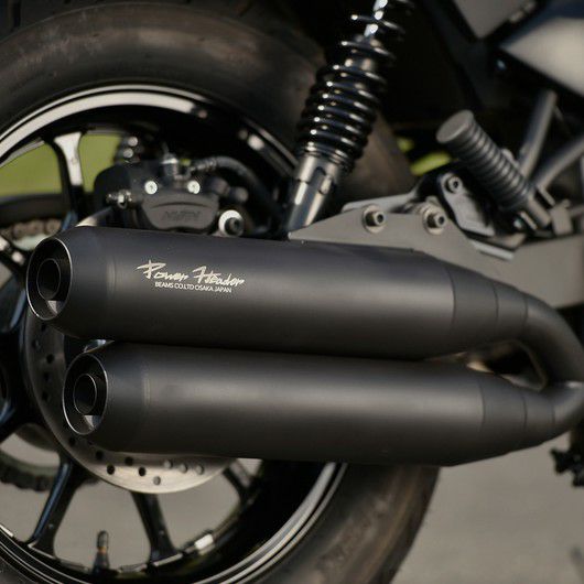 カワサキ エリミネーター スリップオンマフラー パワーヘッダー W 政府