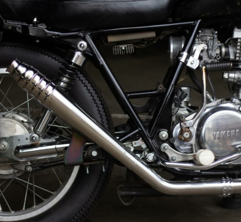 ヤマハ SR400/500 69メガホン フルエキ アップ キャブ車 モーター