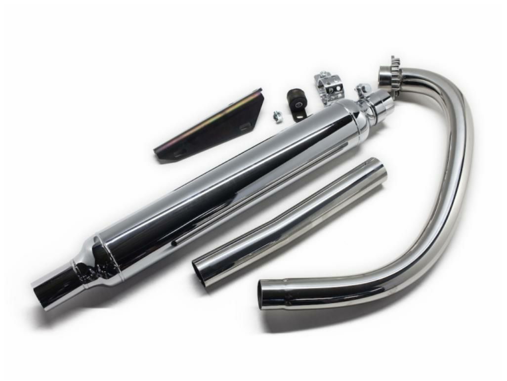 ヤマハ SR400/500 ヴィンテージマフラー フルエキ ダウン キャブ車