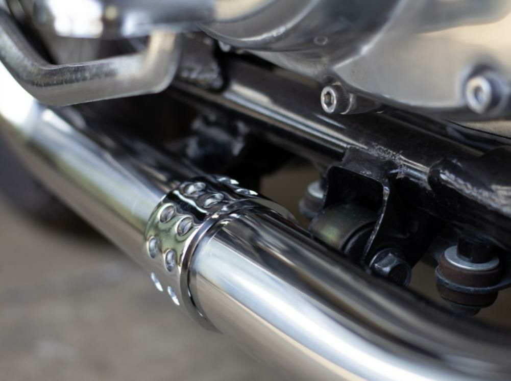 ヤマハ SR400 69トランペット フルエキ ダウン FI車 モーターロック