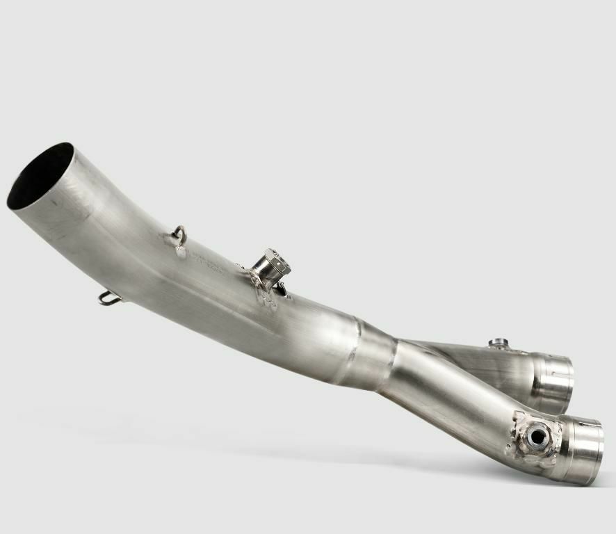 AKRAPOVIC リンクパイプ (コレクターパイプ) Track day チタン YAMAHA