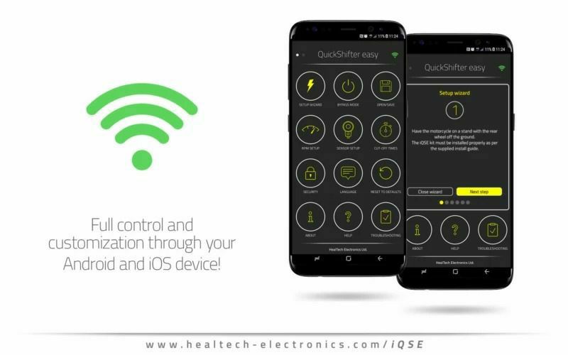 HEALTECH クイックシフター EASY | iQSE-W1+QSH-P2T