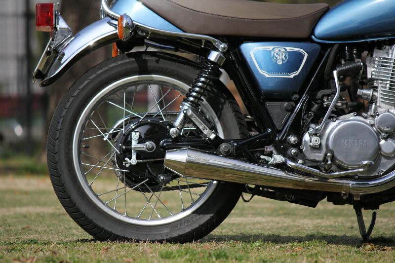 グッズ(GOODS) ESPECIALLY TAPERED CORN スリップオンマフラー SR400