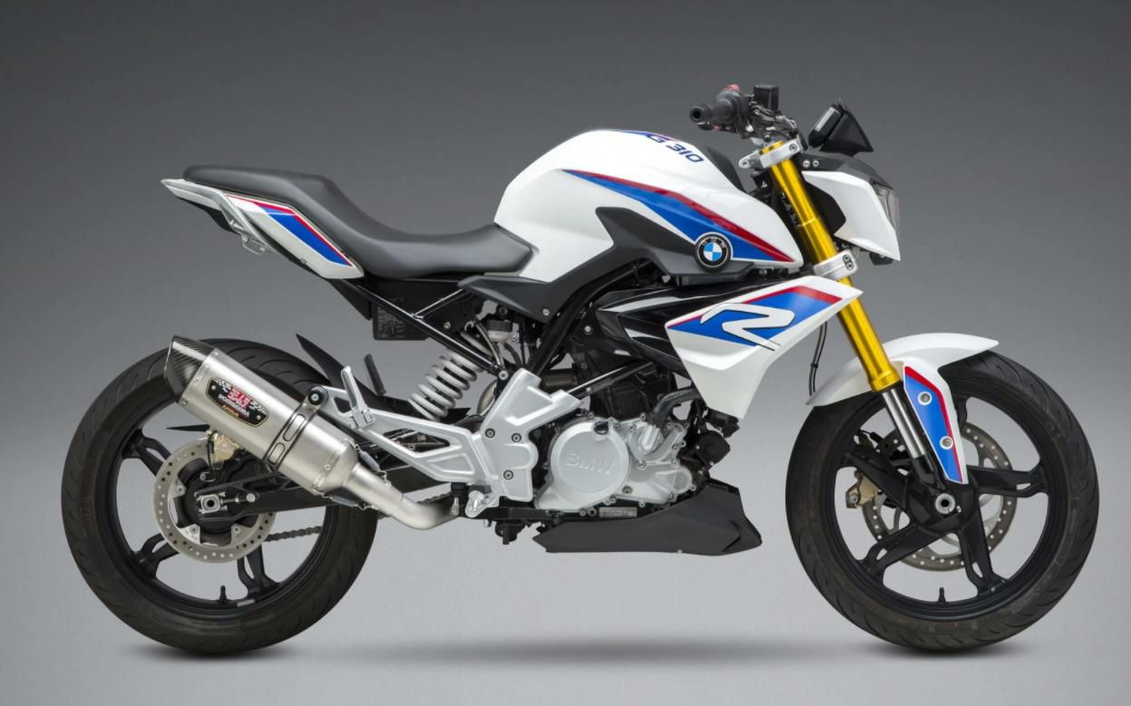 ヨシムラUSA R-77 ステンレス フルエキゾースト マフラー BMW G310 R