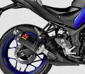ヤマハ YZF-R25、YZF-R3、MT-25、MT-03 スリップオンマフラー用