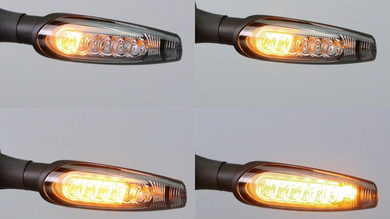 KIJIMA キジマ LED ウインカーランプ セット シーケンシャル TR