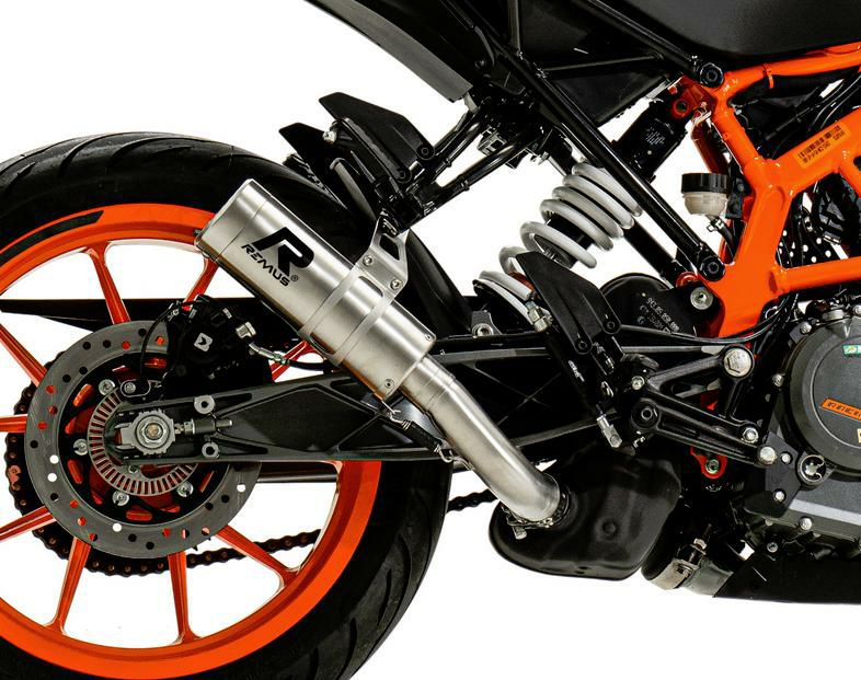 レムス(REMUS) ・MESH・スリップオンマフラー・KTM 390 DUKE・18-・ECE