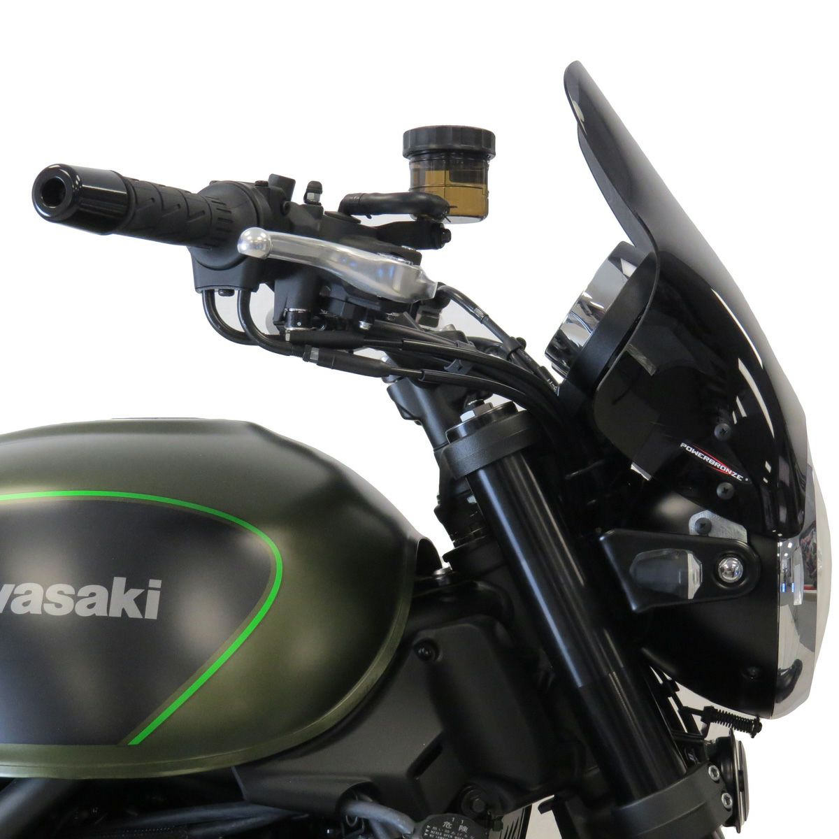 Kawasaki Z900RS ヘッドライトスクリーン(290mm) ダークティント