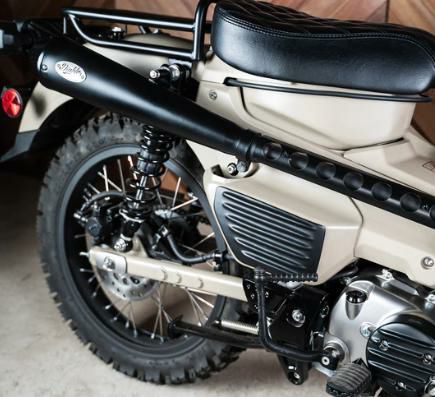 ハンターカブ CT125 メガホン アップマフラー キット ブラック K-SPEED